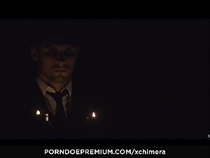 xCHIMERA - softcore fetish fuck-fest with dark-hued Luna Corazon